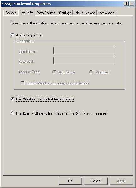 IIS Virtual Directory Management for SQL Server MMC 4